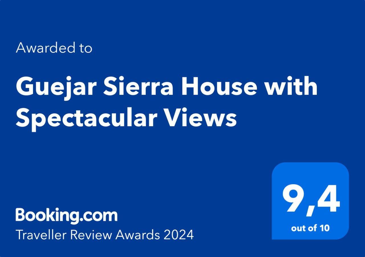 Guejar Sierra House With Spectacular Views Villa Exterior photo